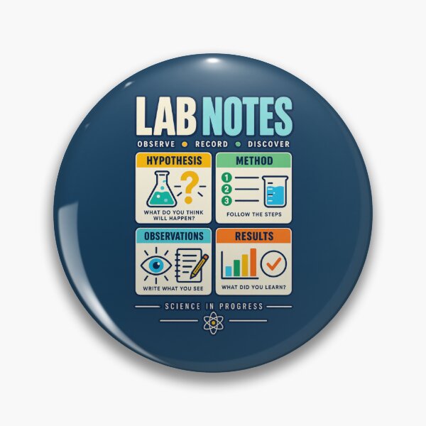 Item preview, Science Lab Notebook – Lab Notes for Science Students & Teachers designed and sold by astersgraphics.