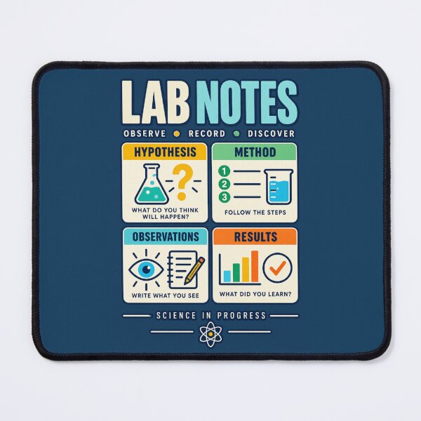 Item preview, Science Lab Notebook – Lab Notes for Science Students & Teachers designed and sold by astersgraphics.