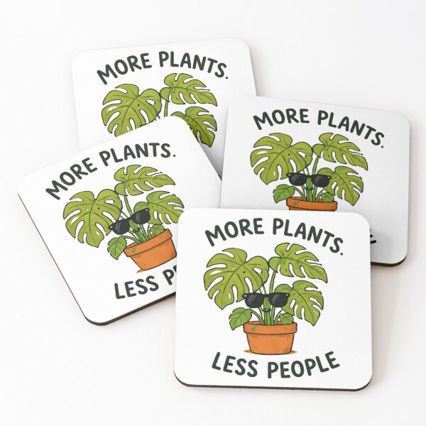 Item preview, More Plants Less People designed and sold by erkinmaddison.