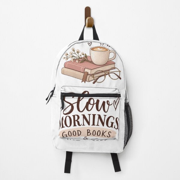 Item preview, Slow Mornings Good Books Hot Coffee Aesthetic designed and sold by MUSA'S.