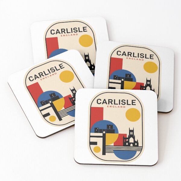 Item preview, Retro Carlisle Bauhaus Geometric Skyline designed and sold by k3rstman1.