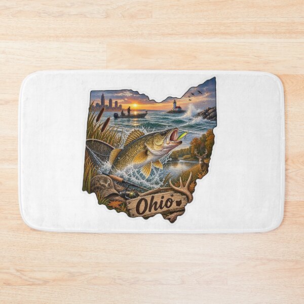 Item preview, Ohio Hunting & Fishing designed and sold by Whimspired By Paxx.