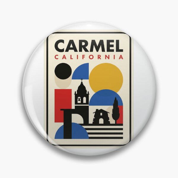 Item preview, Retro Carmel Bauhaus Geometric Skyline designed and sold by k3rstman1.