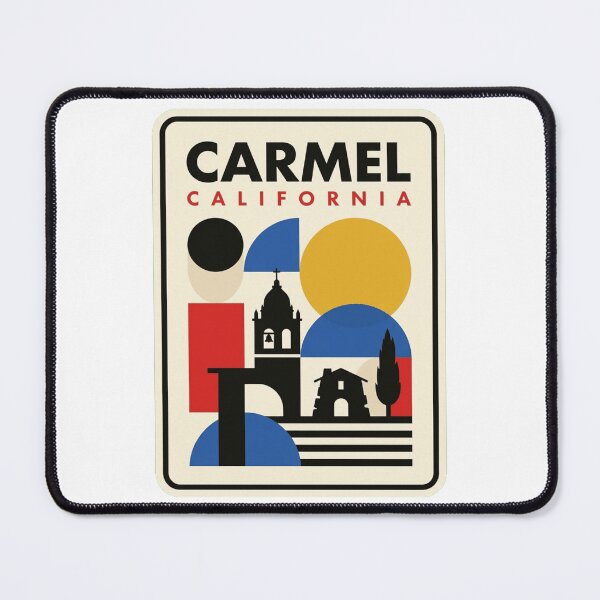 Item preview, Retro Carmel Bauhaus Geometric Skyline designed and sold by k3rstman1.