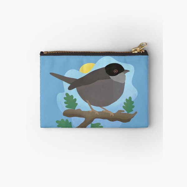 Item preview, Sardinian Warbler on a Branch Illustration designed and sold by FandomizedRose.