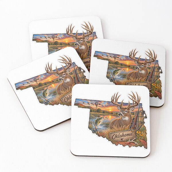 Item preview, Oklahoma Hunting & Fishing designed and sold by Whimspired By Paxx.