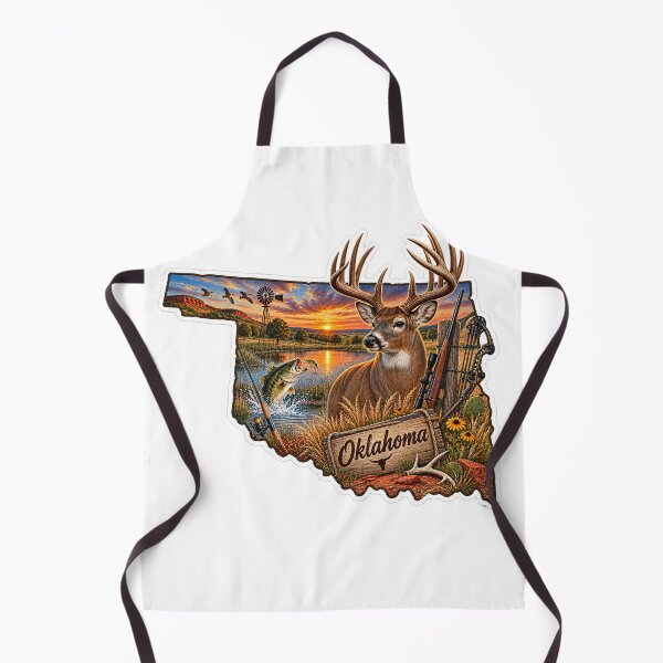 Item preview, Oklahoma Hunting & Fishing designed and sold by Whimspired By Paxx.