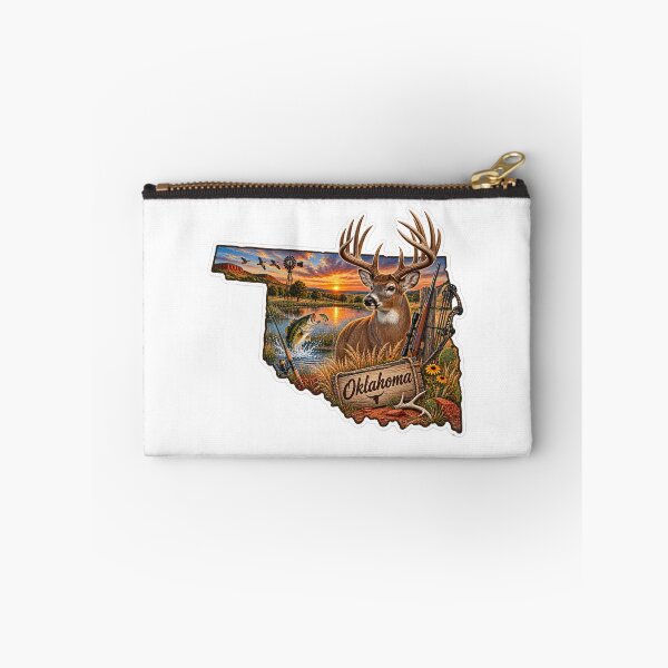 Item preview, Oklahoma Hunting & Fishing designed and sold by Whimspired By Paxx.