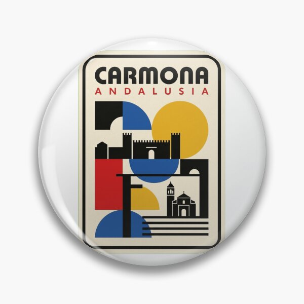 Item preview, Retro Carmona Bauhaus Geometric Skyline designed and sold by k3rstman1.