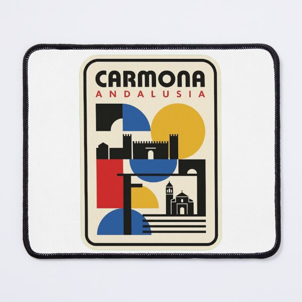 Item preview, Retro Carmona Bauhaus Geometric Skyline designed and sold by k3rstman1.
