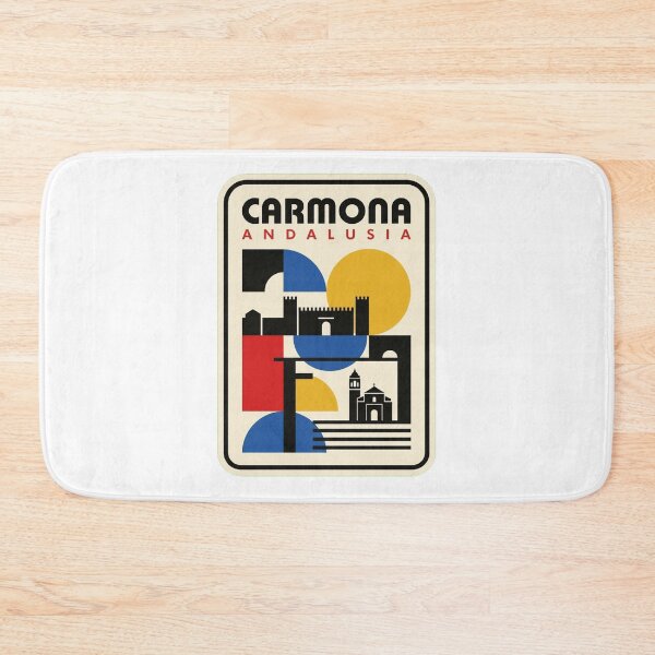 Item preview, Retro Carmona Bauhaus Geometric Skyline designed and sold by k3rstman1.
