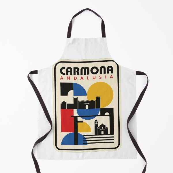 Item preview, Retro Carmona Bauhaus Geometric Skyline designed and sold by k3rstman1.