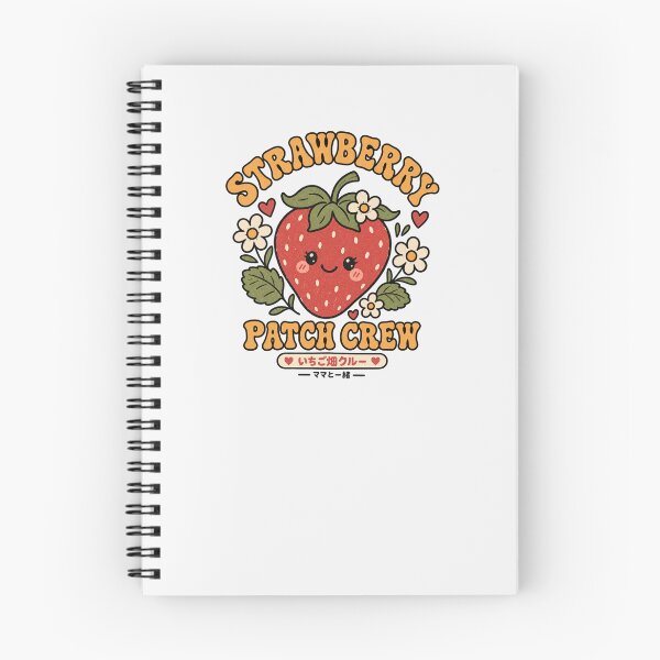 Item preview, Strawberry Patch Crew Kawaii Retro Strawberry Harvest Cottagecore designed and sold by Yellowriversss.