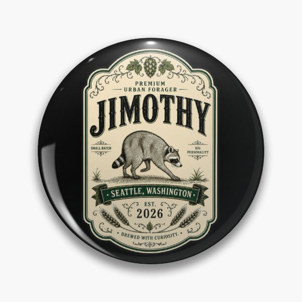 Item preview, Jimothy Premium Urban Forager Vintage Seattle Raccoon designed and sold by TheTrendsDesk.