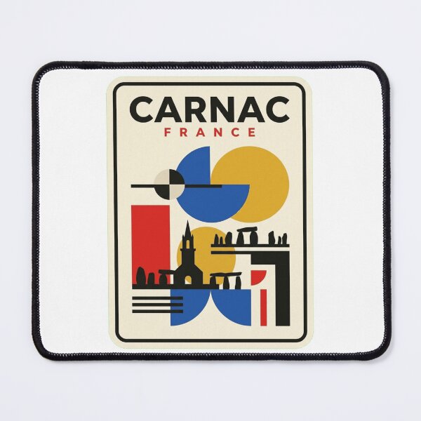 Item preview, Retro Carnac Bauhaus Geometric Skyline designed and sold by k3rstman1.