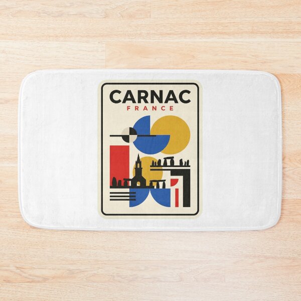 Artikelvorschau, Retro Carnac Bauhaus Geometric Skyline entworfen und verkauft von k3rstman1.