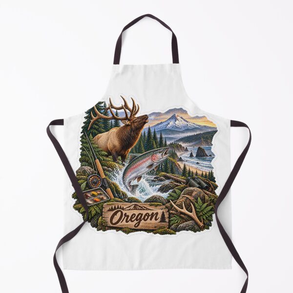 Item preview, Oregon Hunting & Fishing designed and sold by Whimspired By Paxx.