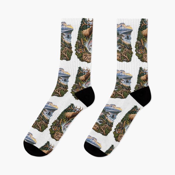 Item preview, Oregon Hunting & Fishing designed and sold by Whimspired By Paxx.