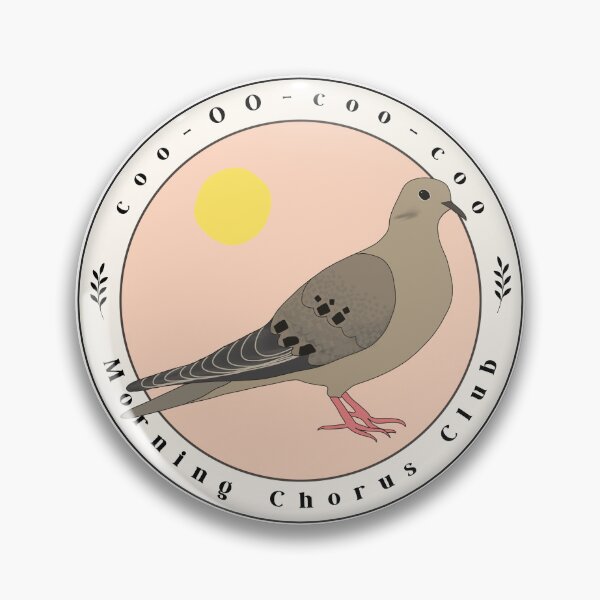 Item preview, Mourning Dove Phonetic Birdsong Art designed and sold by FarnwirbelArt.