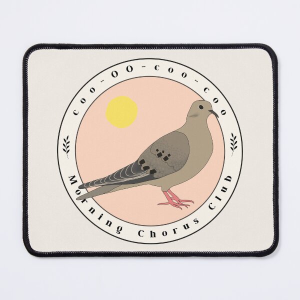 Item preview, Mourning Dove Phonetic Birdsong Art designed and sold by FarnwirbelArt.