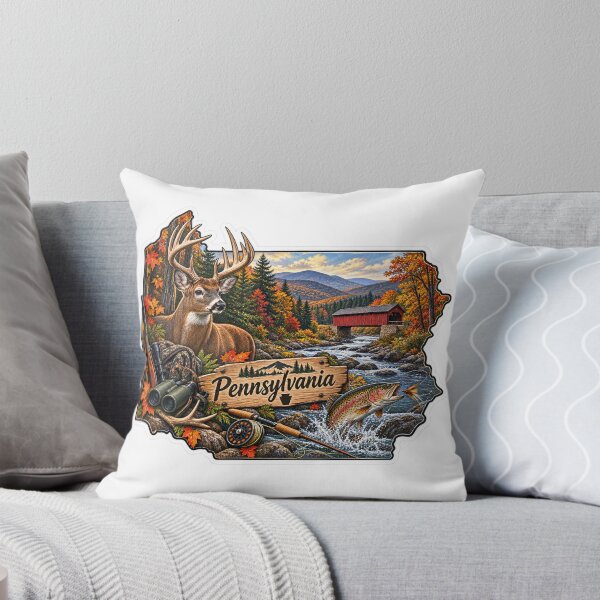 Item preview, Pennsylvania Hunting & Fishing designed and sold by Whimspired By Paxx.