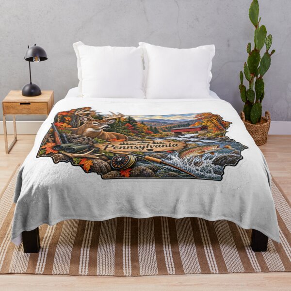 Item preview, Pennsylvania Hunting & Fishing designed and sold by Whimspired By Paxx.