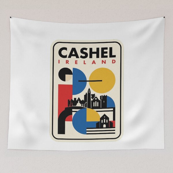 Item preview, Retro Cashel Bauhaus Geometric Skyline designed and sold by k3rstman1.