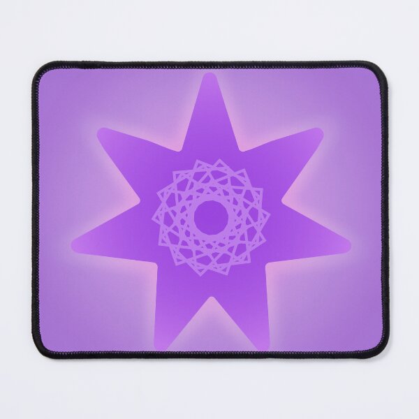 Item preview, Purple Geometric Sun Star Symbol Pattern designed and sold by ZorianArt.