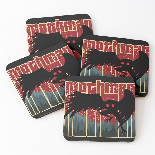 Item preview, Retro Mothman Cryptid Cartoon designed and sold by Navoce06.