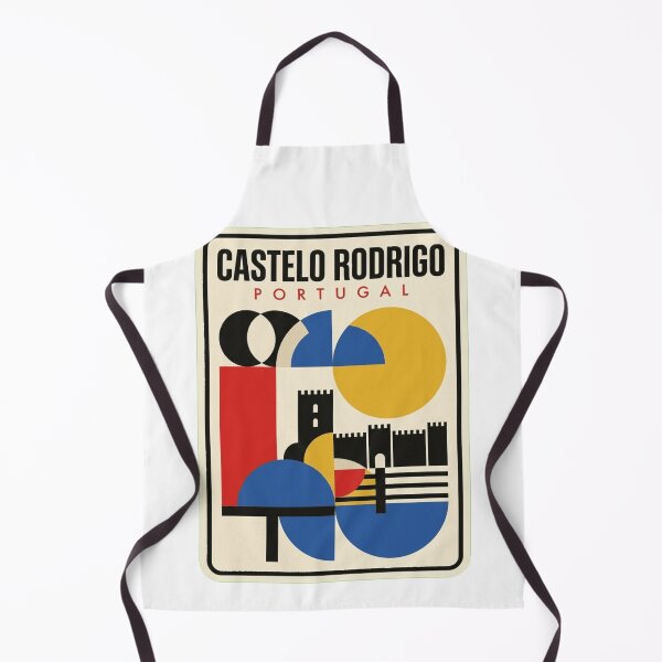 Item preview, Retro Castelo Rodrigo Bauhaus Geometric Skyline designed and sold by k3rstman1.
