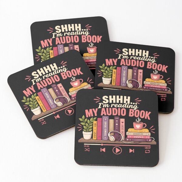 Item preview, Shhh.. I'm Reading My Audio Book Funny Bookworm Book Lover designed and sold by gordonbwyashop.