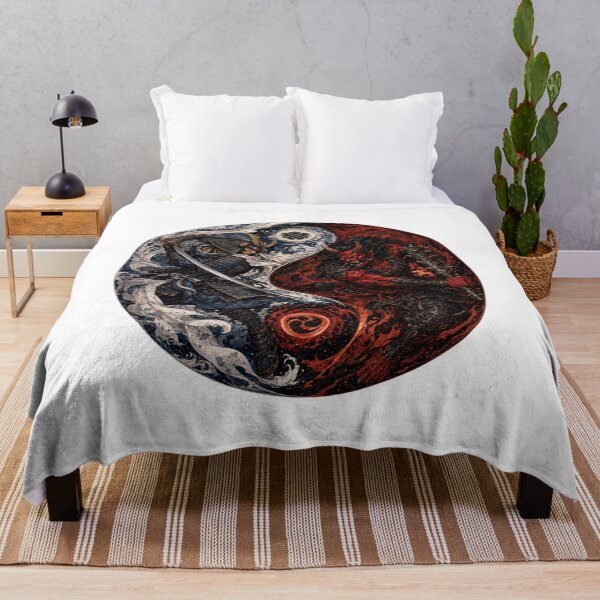 Item preview, Samurai and Oni Yin Yang designed and sold by FyreHorse Designs.