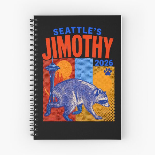 Item preview, Seattle’s Jimothy Raccoon designed and sold by TheTrendsDesk.