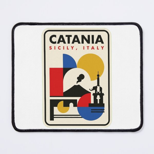 Item preview, Retro Catania Bauhaus Geometric Skyline designed and sold by k3rstman1.