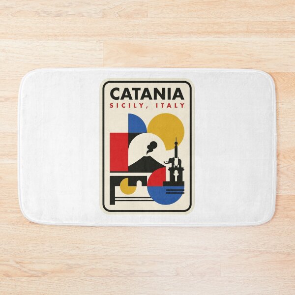 Item preview, Retro Catania Bauhaus Geometric Skyline designed and sold by k3rstman1.