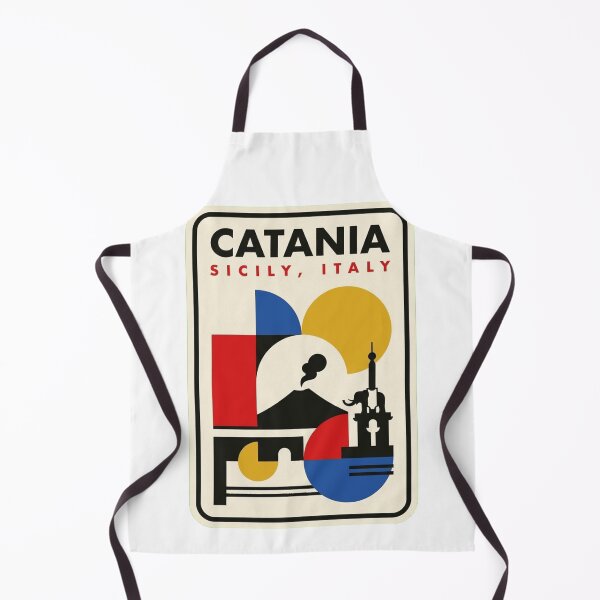 Item preview, Retro Catania Bauhaus Geometric Skyline designed and sold by k3rstman1.