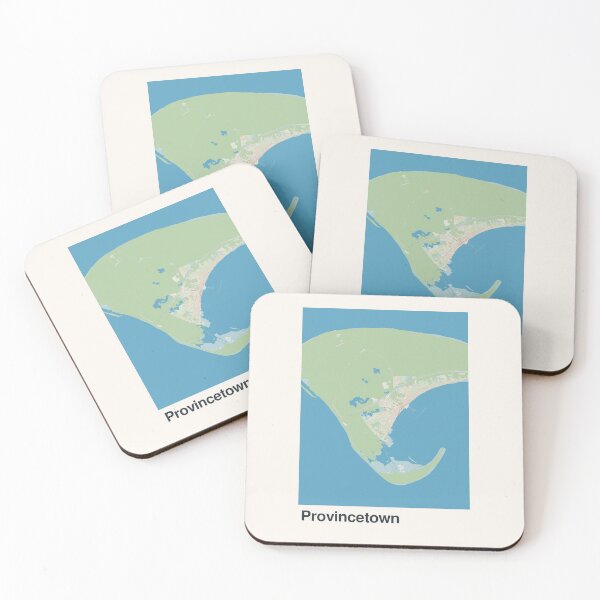 Item preview, Provincetown Minimalistic Map Art designed and sold by MapsNerd.