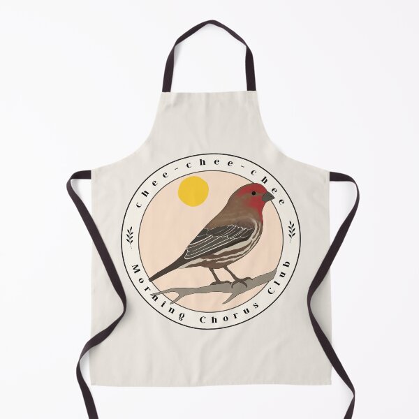 Item preview, House Finch Bird Phonetic Birdsong Art designed and sold by FarnwirbelArt.
