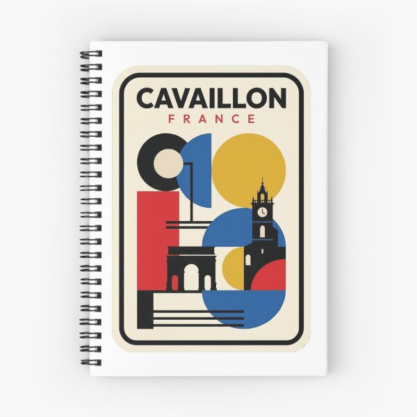 Item preview, Retro Cavaillon Bauhaus Geometric Skyline designed and sold by k3rstman1.