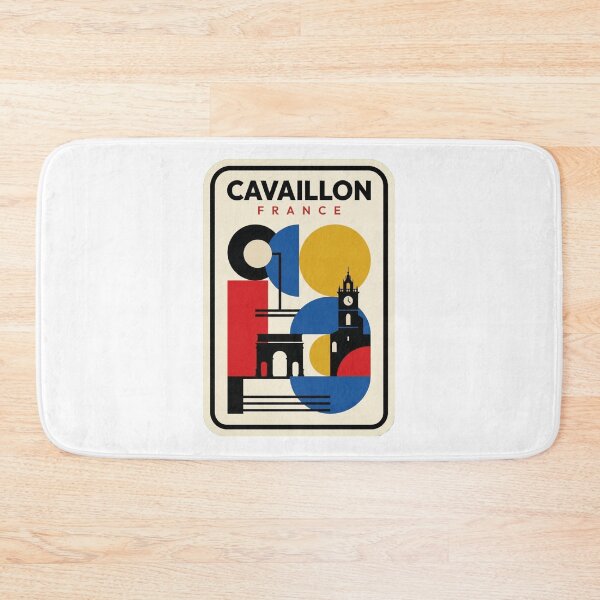 Item preview, Retro Cavaillon Bauhaus Geometric Skyline designed and sold by k3rstman1.