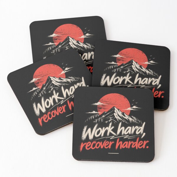 Item preview, Work Hard , Recover Harder. designed and sold by UNVYRE.