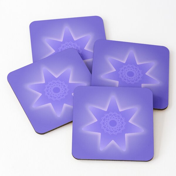 Item preview, Lavender Geometric Sun Star Symbol Pattern designed and sold by ZorianArt.