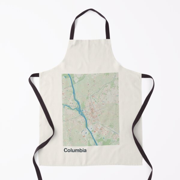 Item preview, Columbia Minimalistic Map Art designed and sold by MapsNerd.