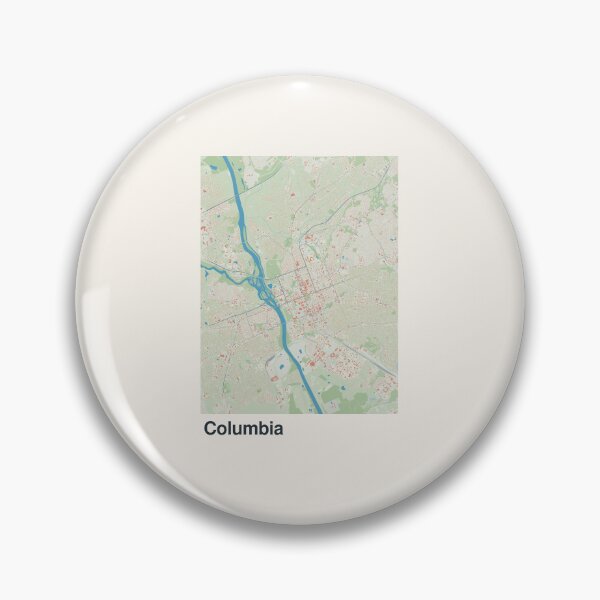 Item preview, Columbia Minimalistic Map Art designed and sold by MapsNerd.