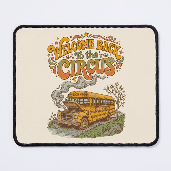 Item preview, Back to school teacher irony retro groovy aesthetic - Light Colors Edition designed and sold by Shyla Marsare.