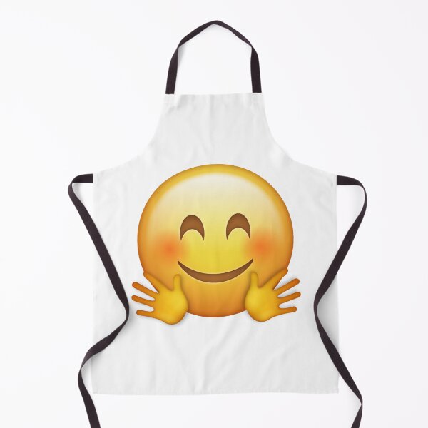 Item preview, Warm Smiling Hugging Face Yellow Emoji designed and sold by Tom-Riley.