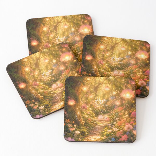 Item preview, Smiles Along the Flowerlit Path in Mergle Forest designed and sold by Minimergle.
