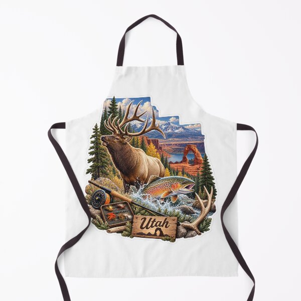 Aperçu de l'œuvre Chasse et pêche dans l'Utah créée et vendue par Whimspired By Paxx.