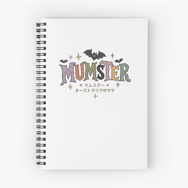 Item preview, Mumster Australia Mama Kawaii Retro Halloween Bats Spooky Mum designed and sold by Yellowriversss.
