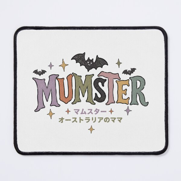 Item preview, Mumster Australia Mama Kawaii Retro Halloween Bats Spooky Mum designed and sold by Yellowriversss.